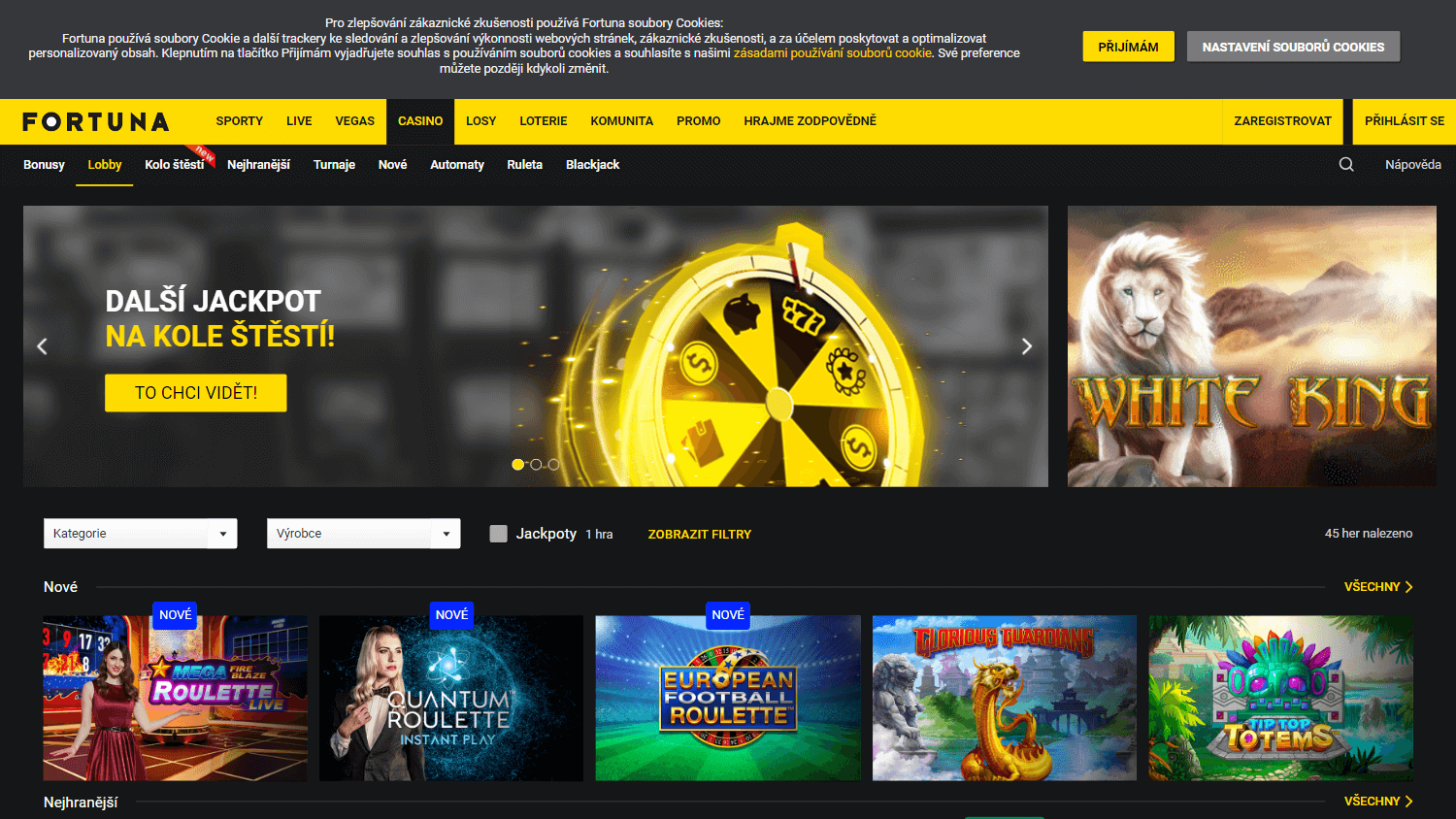 fortuna_casino_cz_homepage_desktop