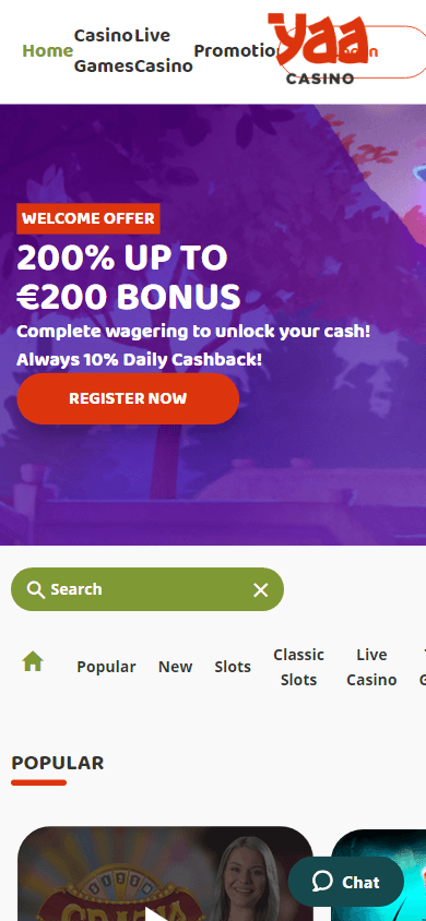 yaacasino_homepage_mobile