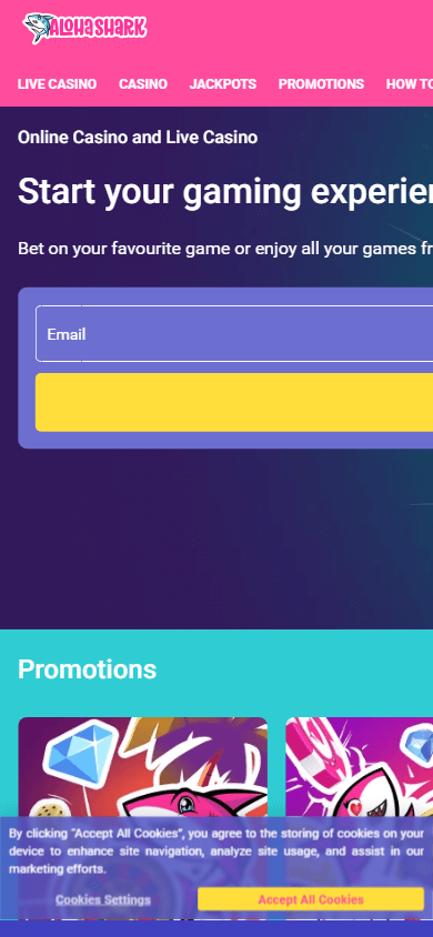 alohashark_casino_homepage_mobile